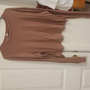 Old Navy size XXL brown long sleeve top
